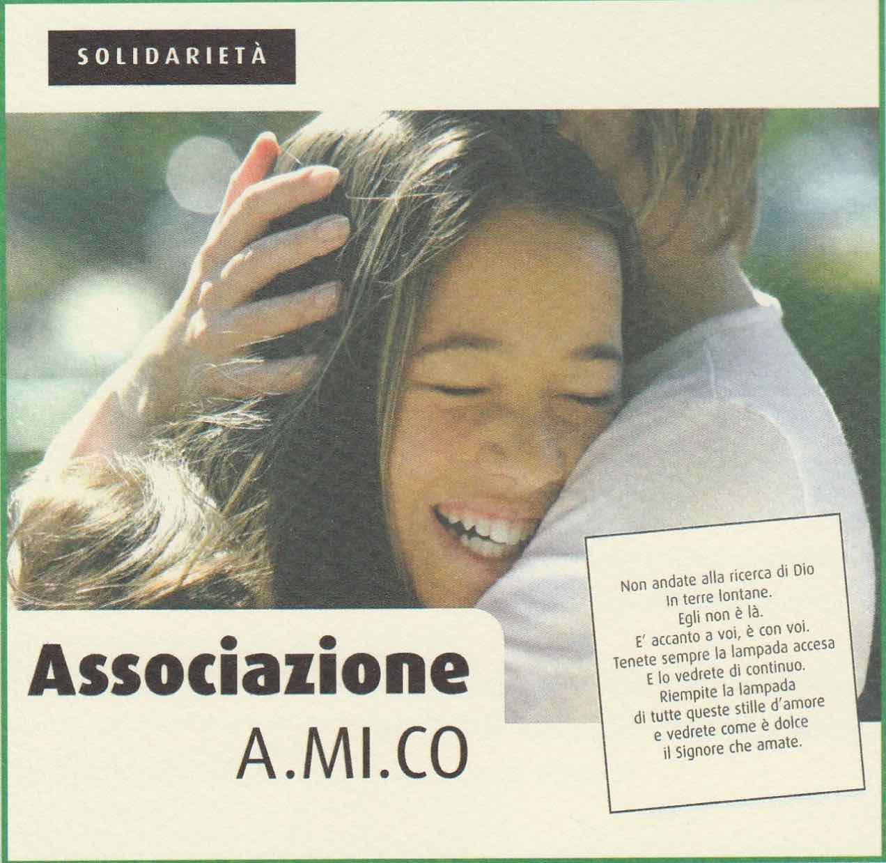 Associazione A.MI.CO Andrea Vaselli Associazione Amico solidarietà