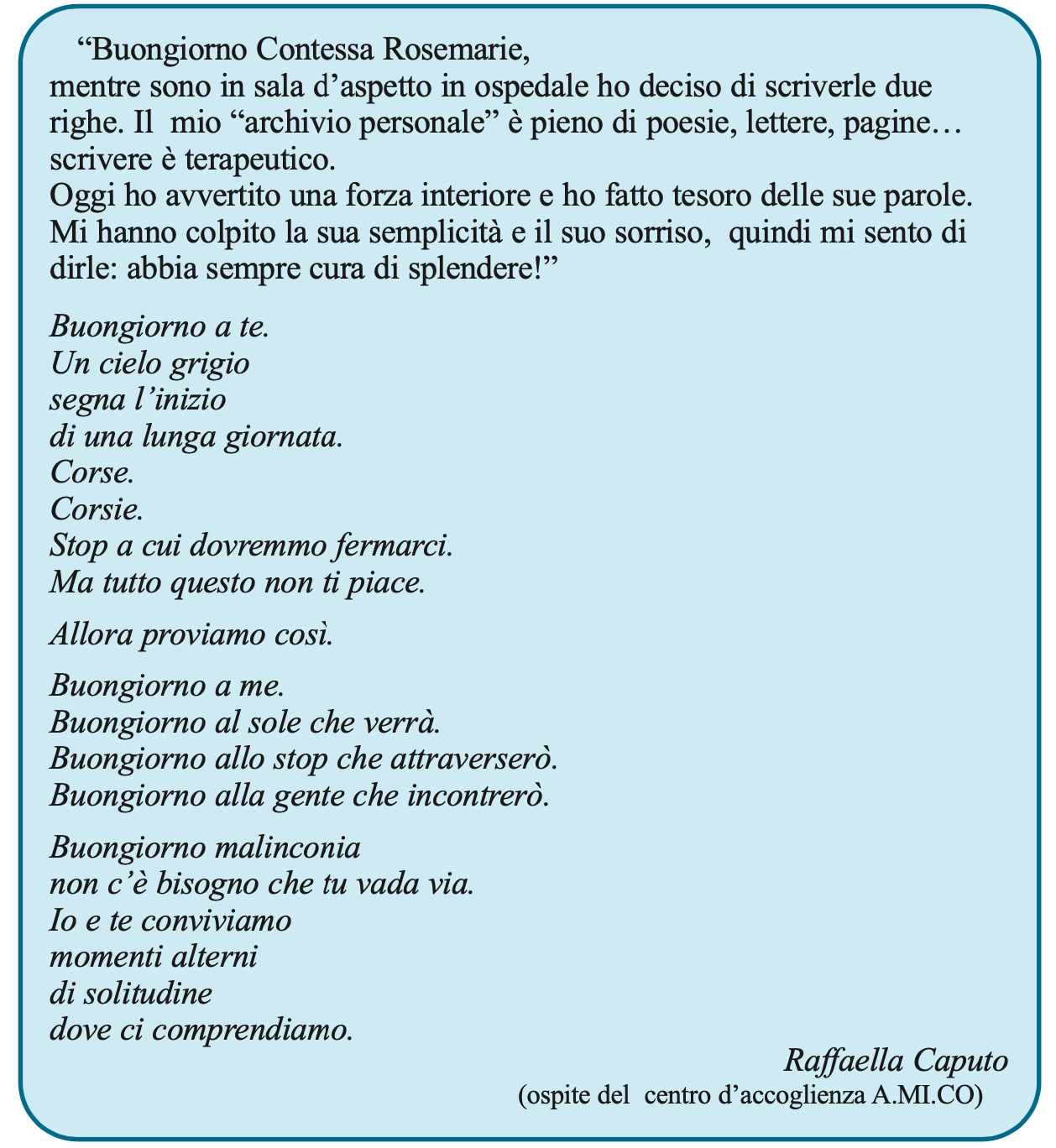 Accociazione Amico Andrea Vaseli aiuta la chirurgia pediatrica Associazione Amico sostiene l'ospedale ISMEP di Palermo