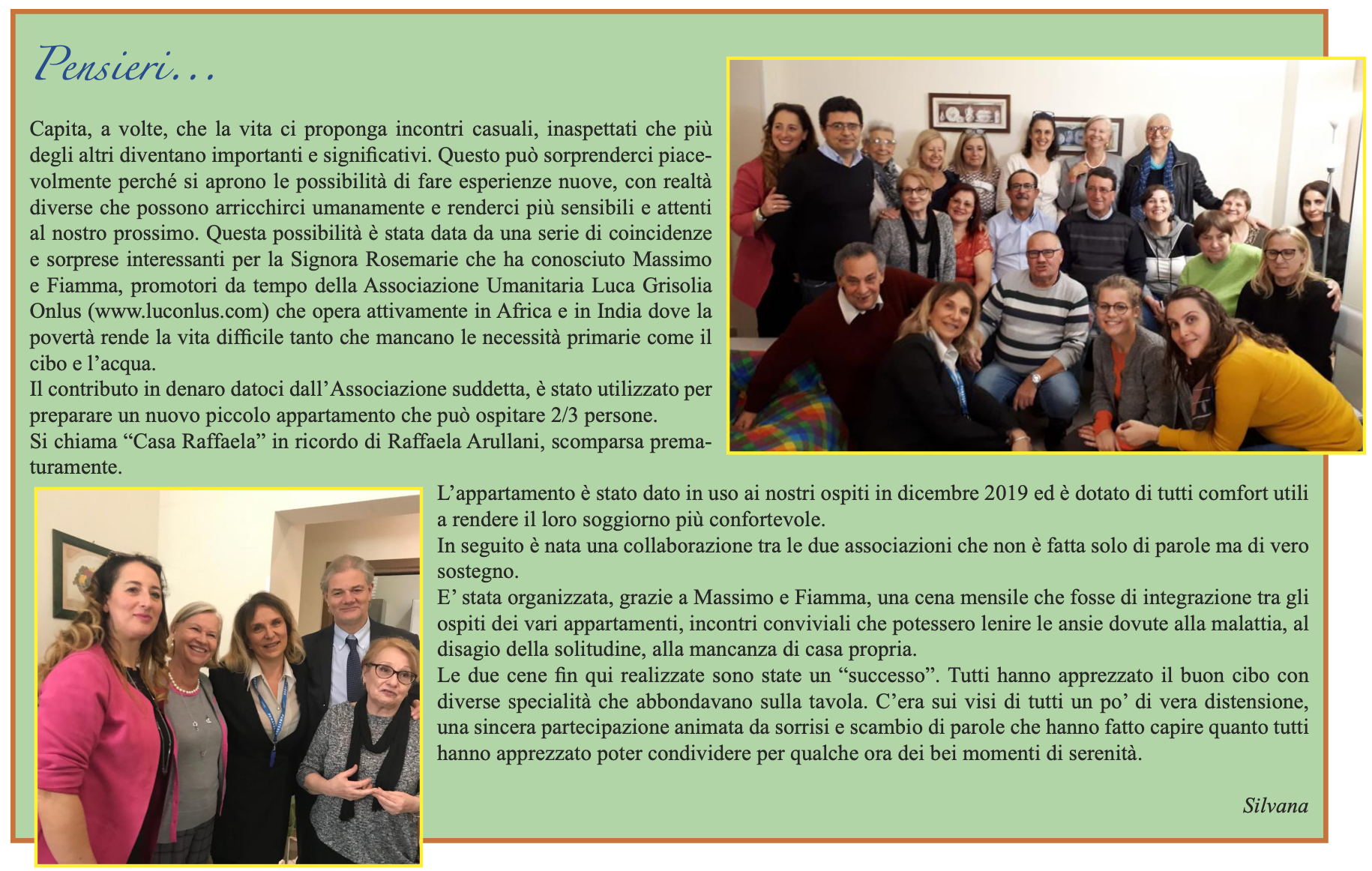 Accociazione Amico Andrea Vaseli aiuta la chirurgia pediatrica Associazione Amico sostiene l'ospedale ISMEP di Palermo